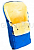 Детский меховой конверт в коляску Ramili Classic Синий