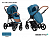 Детская прогулочная коляска BEBETTO Nico  (экокожа+ткань), 06 рама черная