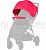 Капор для коляски Britax B-Agile/ B-Motion 4 Plus Rose Pink