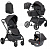 ������� ���������  3 � 1 Farfello Baby shell 2025,  Black/������ BBS-011